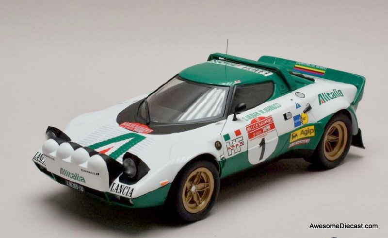 IXO 1:18 1975 Lancia Stratos HF: 1975 San Remo Rally, S.Munari/M.Mannucci