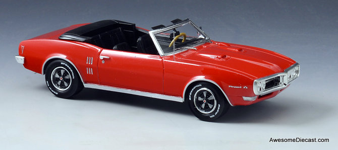 GLM 1:43 1968 Pontiac Firebird 400 Convertible, Red
