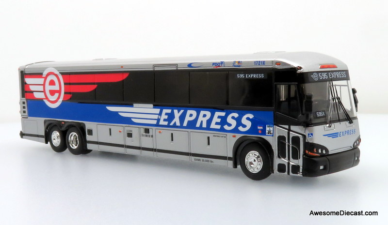 Iconic Replicas 1:87 MCI D4505 Motor Coach: Broward Express