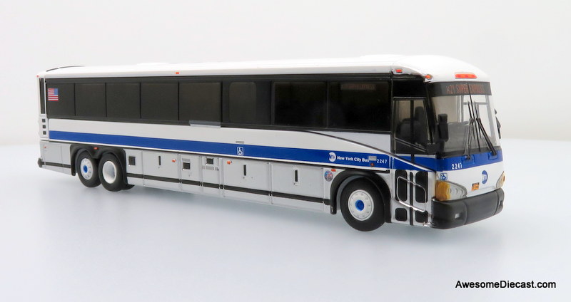 Iconic Replicas 1:87 MCI D4505 Motor Coach: MTA New York City