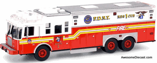 Code 3 1:64 Saulsbury Heavy Rescue 1: New York Fire Department