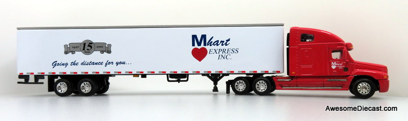 Only One! DG Productions 1:64 Freightliner Century w/ 53' Trailer: Mhart Express Inc.