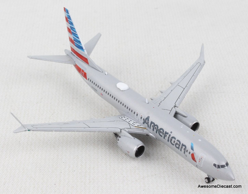 Gemini Jets 1:400 Boeing 737 Max 8: American Airlines