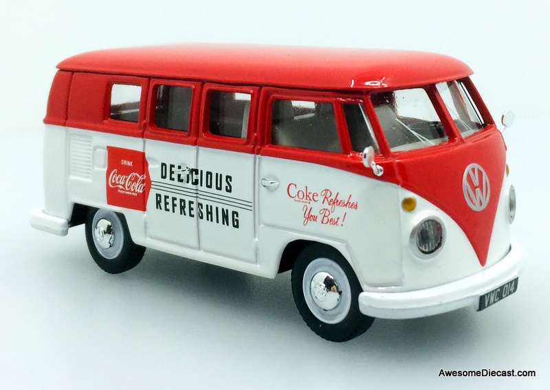 Corgi 1:43 Volkswagen T1 Camper Van: Coca Cola