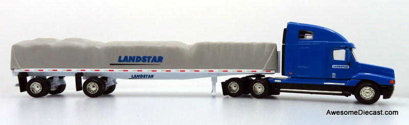 Only One! PEM Hartoy 1:64 Freightliner Century w/ 53' Flatbed Trailer: Landstar