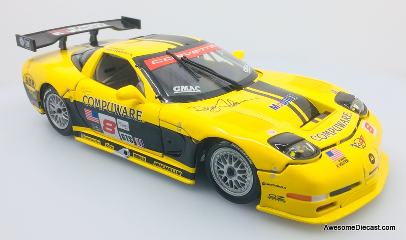 Action Racing Collectibles 1:18 2004 Chevrolet Corvette C5-R #8 Compuware: Dale Earhardt Jr & Boris Said