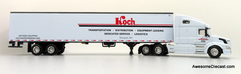 Only One! DG Productions 1:64 Volvo VN Day Cab w/ 53' Trailer: Stan Koch & Sons Trucking