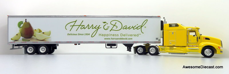 Only One! Tonkin Replicas 1:53 Kenworth T660 Sleeper Cab w/ 53' Refrigerated Trailer: Blackwell Consolidation / Harry & David