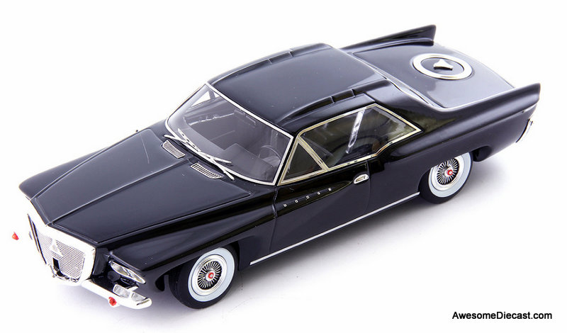 Avenue43 By AutoCult 1:43 1961 Dodge Flitewing Concept, Black