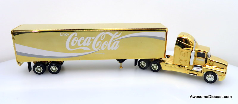 Only One! Hartoy 1:64 Kenworth T600 Sleeper Cab w/ 53' Trailer: Coca-Cola, Golden Anniversary