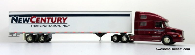 Only One! PEM Hartoy 1:64 Volvo 770 Sleeper Cab w/ 53' Trailer: New Century Transportation