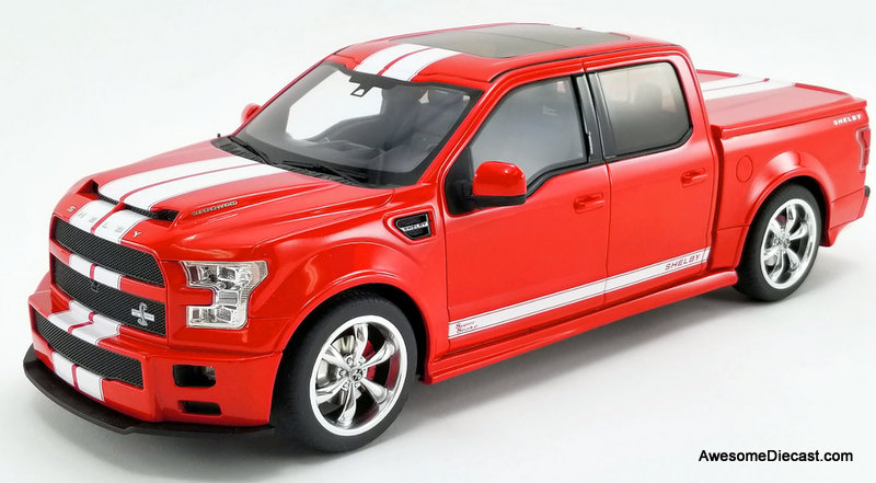 GT Spirit 1:18 2017 Shelby F-150 Super Snake, Red