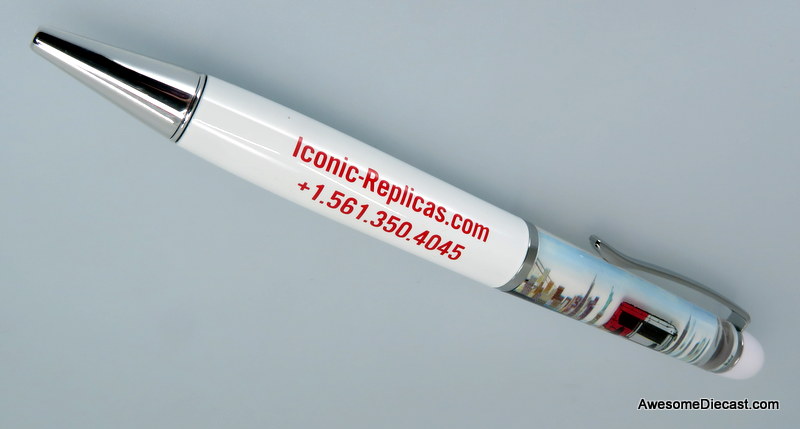 Iconic Replicas Limited Edition Transit Bus Floaty Pen