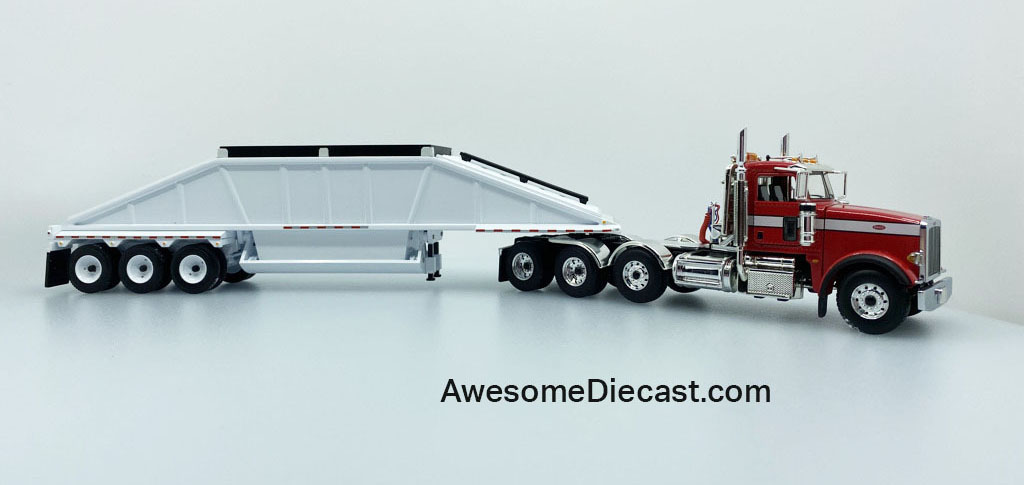 Only One! First Gear 1:50 Peterbilt  367 w/ Bottom Dump Trailer