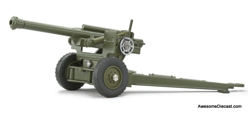 Solido 1:48 1945 Cannon Howitzer 105mm: Green Camouflage