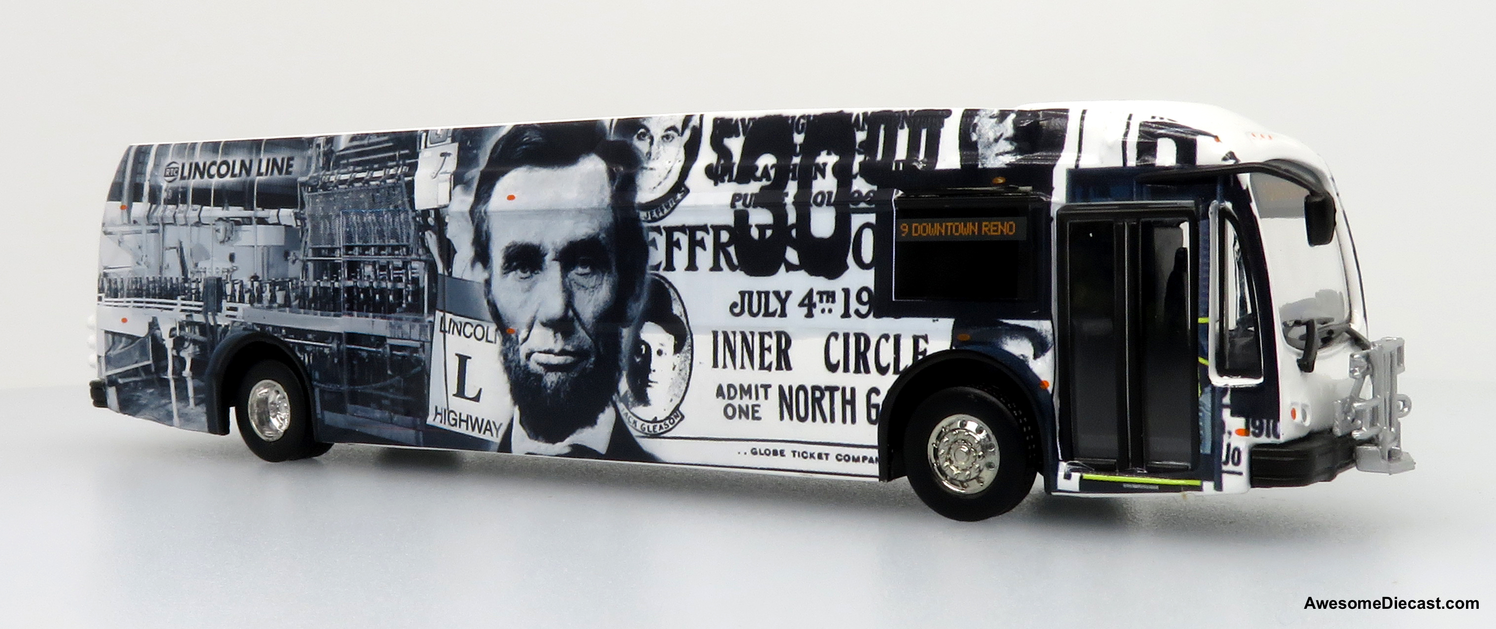 Iconic Replicas Proterra ZX5 Electric Transit Bus 1:87 2021