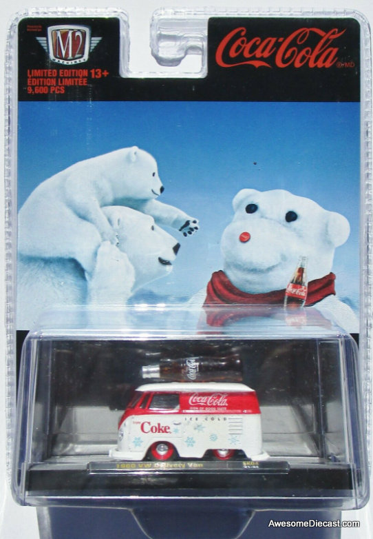 M2 Machines 1:64 1960 Volkswagen Delivery Van: Coca Cola