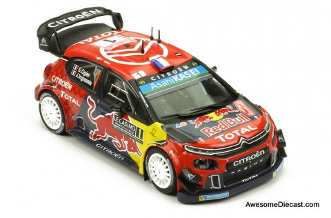 IXO 1:43 2019 Citroen C3 WRC #1: S. Ogier/J. Ingrassia Winners 2019 Mexican Rally