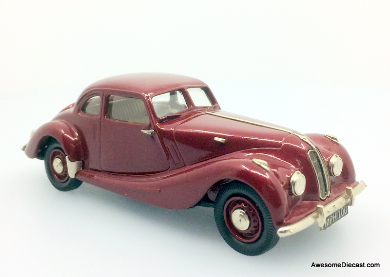 Lansdown Models 1:43 1948 Bristol Type 400 (RHD), Metallic Red