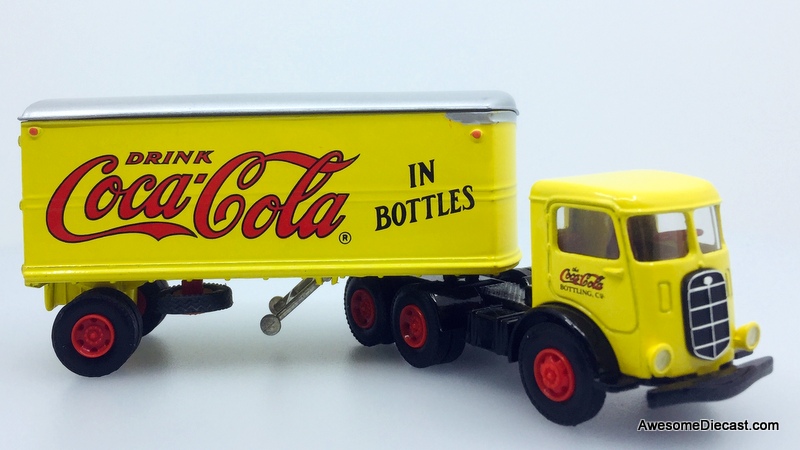 Hartoy 1:64 Mack CJ Tractor w/Trailer: Coca Cola
