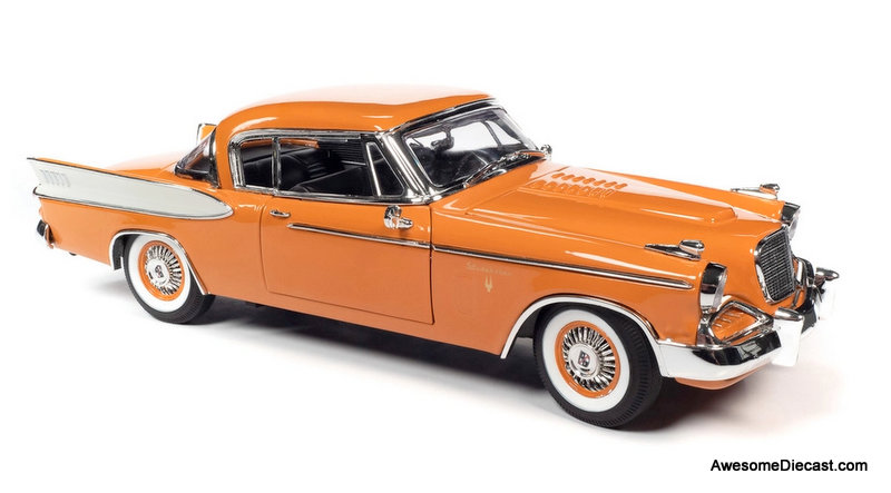 Auto World 1:18 1957 Studebaker Golden Hawk, Coppertone Opal