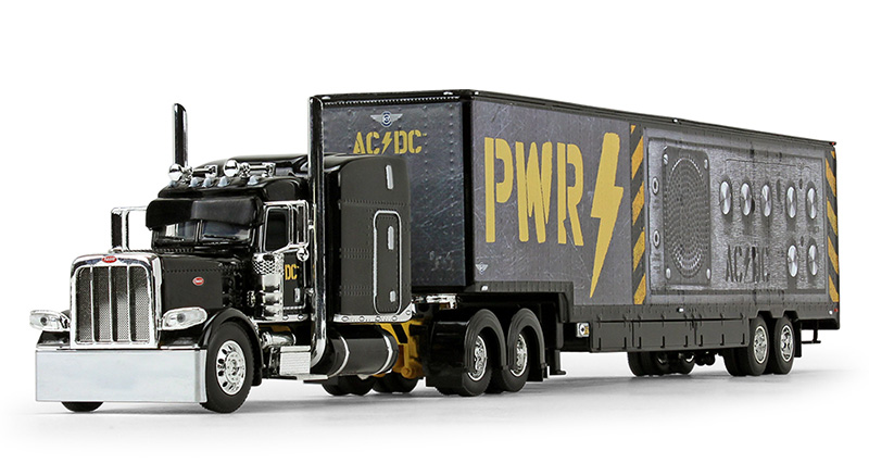 DCP by FG 1:64 Peterbilt 389 w/Kentucky Moving Trailer: AC/DC Concert Operations