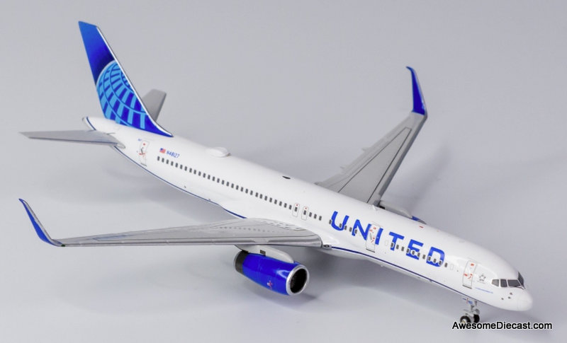ユナイテッド UNITED Boeing 757-200 1:400 NG NG Models United Airlines 757-200 1/400 Scale Review - YouTube