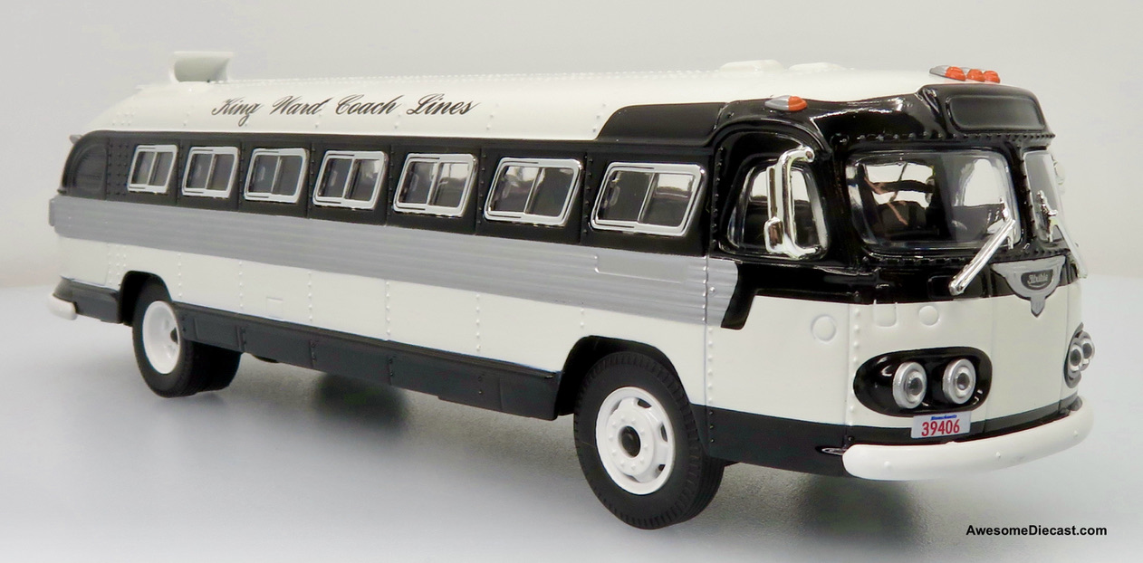 ONLY ONE! Corgi 1:50 Flxible Clipper: King Ward Bus Company