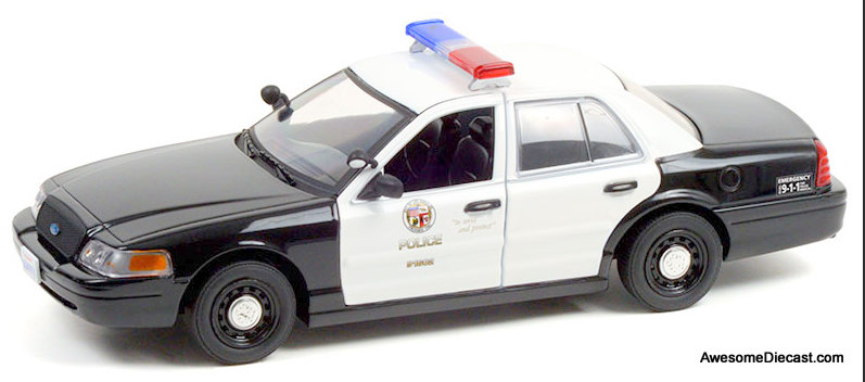 Greenlight 1:24 2001 Ford Crown Victoria: Los Angeles Police Department