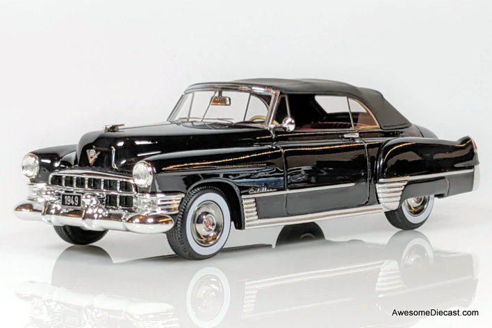 Stamp Models 1:43 1949 Cadillac Series 62 Convertible (Roof Up), Black