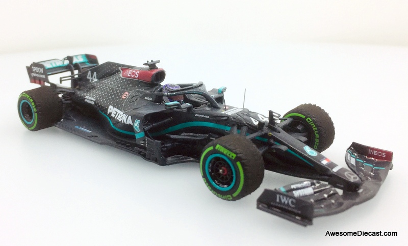 Minichamps 1:43 Mercedes AMG Petronas Formula 1 #44: Lewis Hamilton, Winner 2020 Turkish Grand Prix