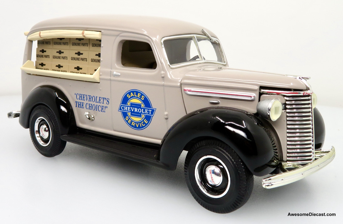 Only One! First Gear 1:34 1939 Chevrolet Canopy Express: Chevrolet Sales Service (Coin Bank)