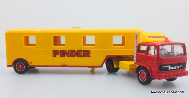 Verem 1:50 Renault Day Cab w/Costume Change Trailer: Pinder Circus