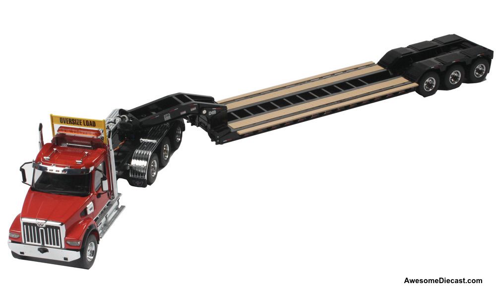 Diecast Masters 1:16 Radio Controlled Western Star 49X SFFA Tridem Tractor with XL 120 HDG Trailer