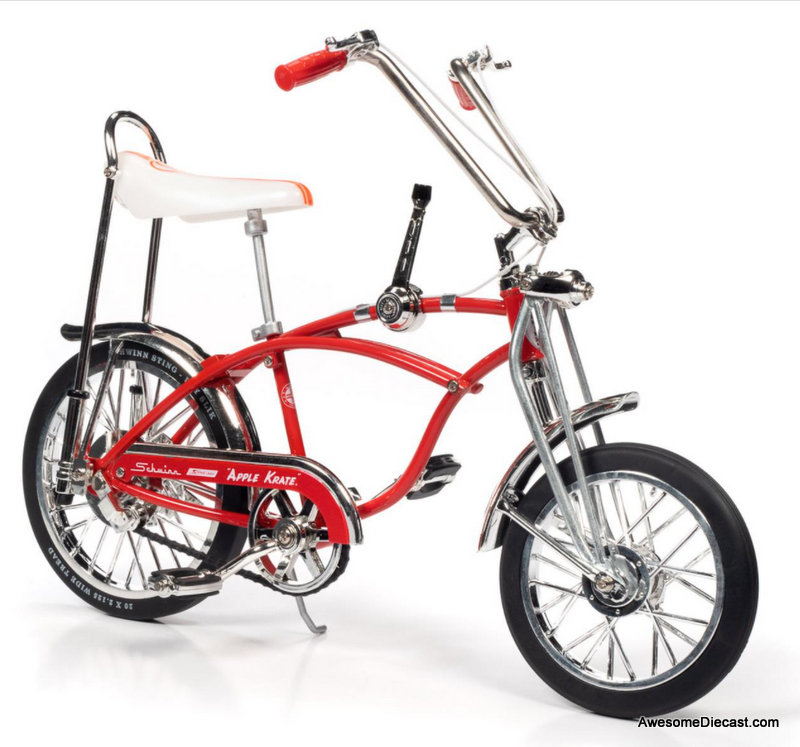 AMT 1:6 Schwinn Apple Krate Bicycle, Red