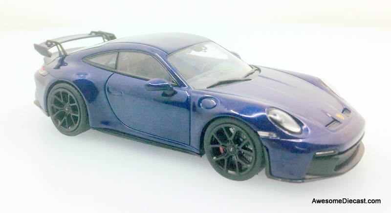 Minichamps 1:43 2020 Porsche 911 (992) GT3 Coupe, Metallic Blue
