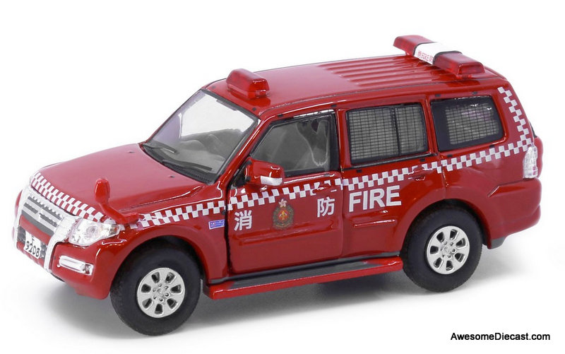 Tiny City 1:76 2015 Mitsubish Pajero: Hong Kong Fire Department