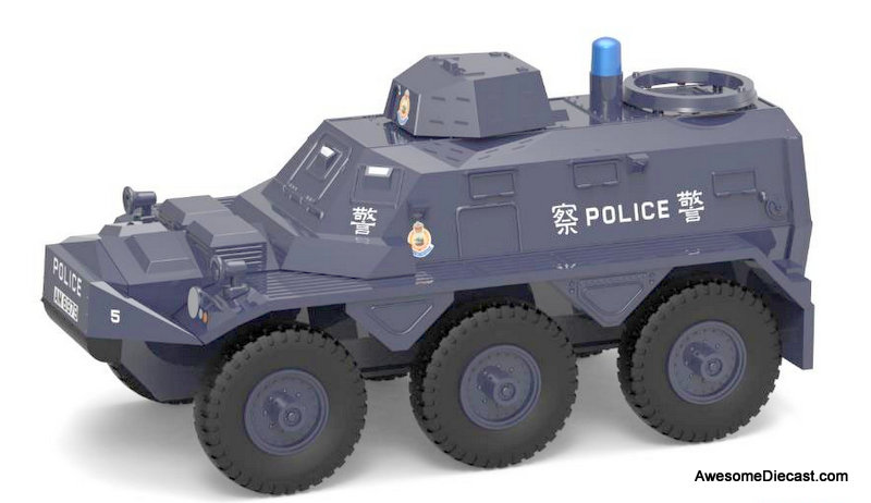 Tiny City 1:72 Saracen Armoured Vehicle: Royal Hong Kong Police Department