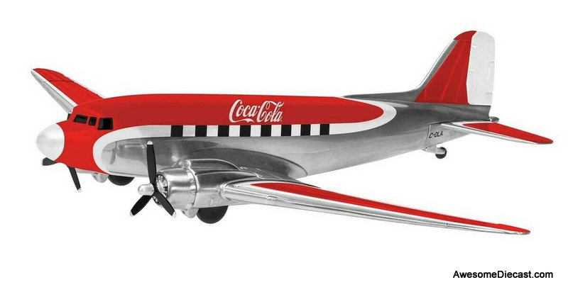 Corgi 1:144 McDonnell Douglas DC-3 Dakota: Coca Cola Livery