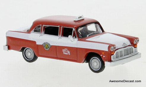 Brekina 1:87 Checker Taxi Cab: Checker Presentation Car