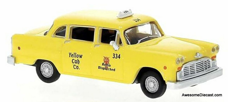 Brekina 1:87 Checker Taxi Cab: Pittsburgh