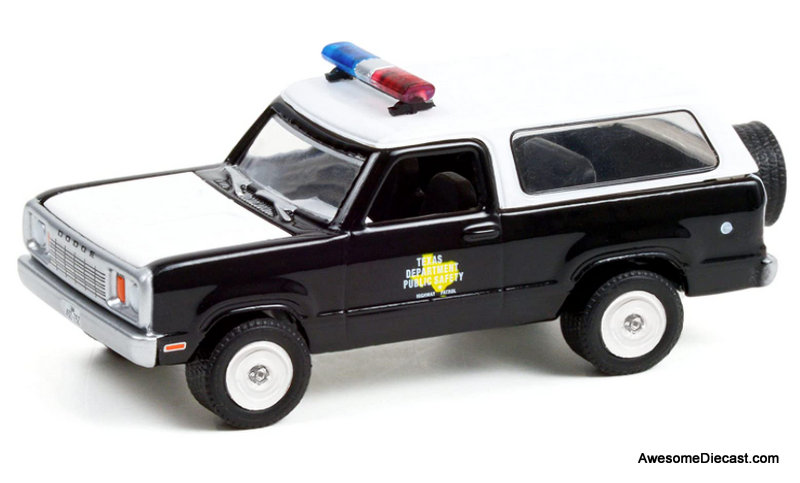 Greenlight 1:64 1978 Dodge Ramcharger: Texas Department of Public Safety