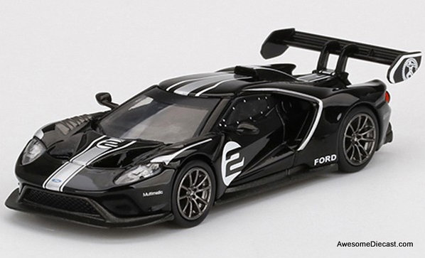 Mini GT 1:64 Ford GT MK II #2, Shadow Black