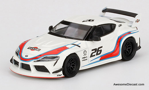 Mini GT 1:64 LB Works Toyota GR Supra Martini Racing