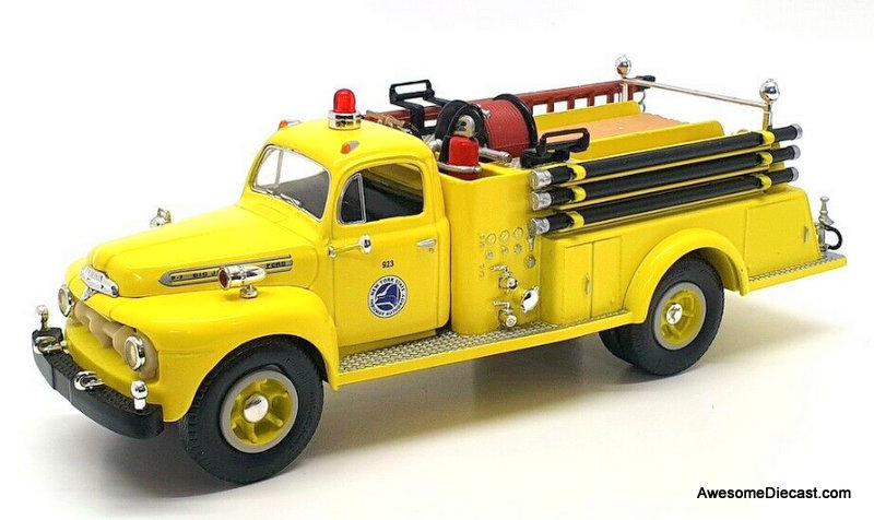 First Gear 1:34 1951 Ford F-7 Fire Truck: NY State Thruway