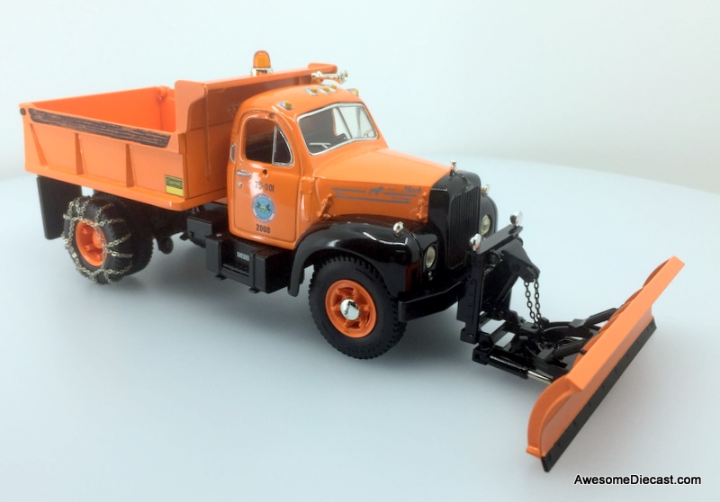 First Gear 1:34 1960 Mack B-Model Short Dump Truck w/Snow Plough: Pennsylvania Turnpike