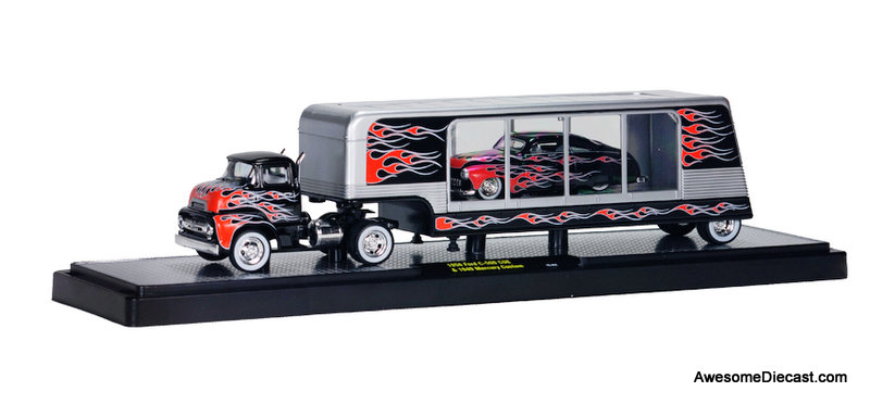 M2 Machines 1:64 1956 Ford C-500 COE & 1949 Ford Mercury Custom