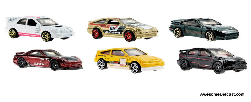 Hot Wheels 1:64 Japanese Culture Theme (Set Of 6 Cars)