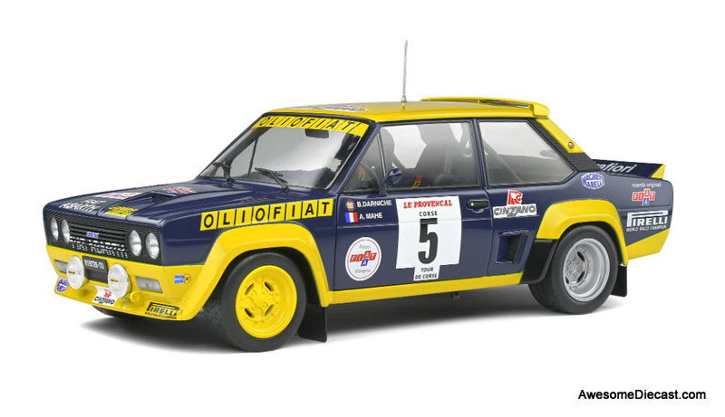 Solido 1:18 1977 Fiat 131 Abarth: Tour De Corse
