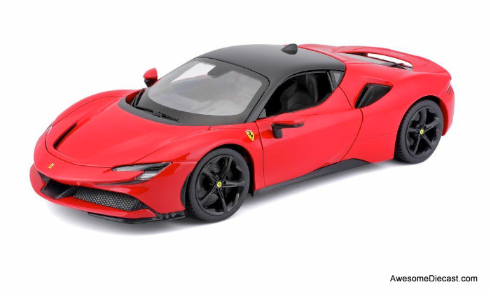 Burago 1:18 Ferrari SF90 Stradale, Red